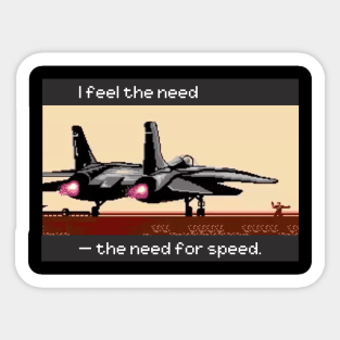 I got the need - the need for speed Sticker